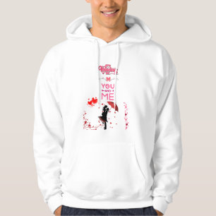Happy Valentine’s Day – You and Me Romantic Love Hoodie
