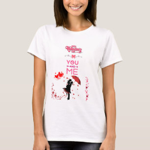 Happy Valentine’s Day – You and Me Romantic Love T-Shirt