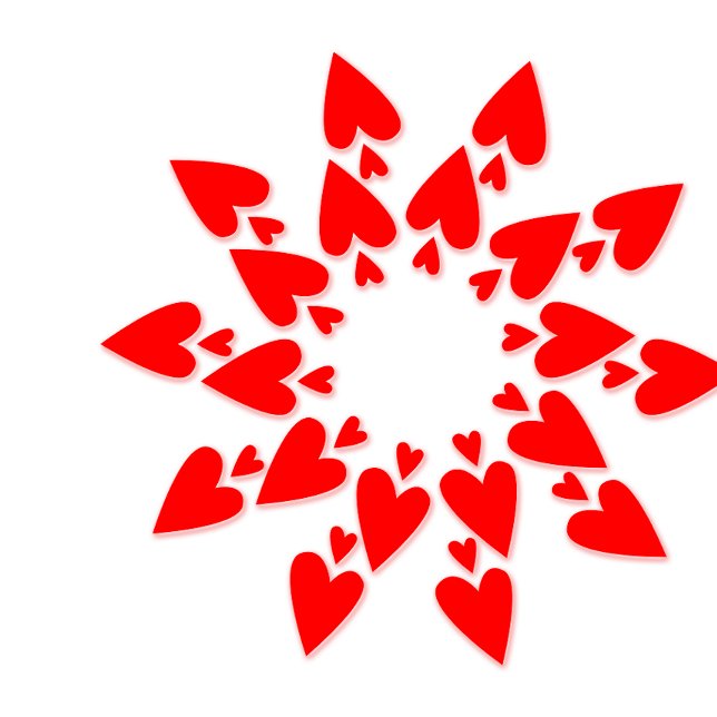 Happy Valentine’s Star Hearts Minimalist T-Shirt (Creator Uploaded)
