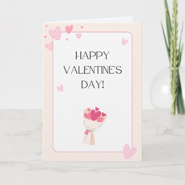 Happy Valentines card (Front)