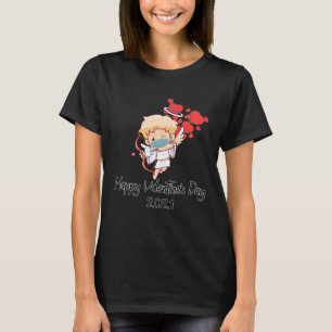 Happy Valentine's Day 2021 Cute Cupid Gift During  T-Shirt