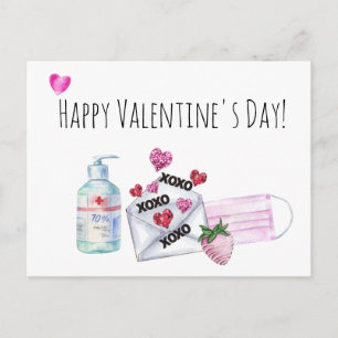 Happy Valentine's Day 2021  Quarantine Postcard