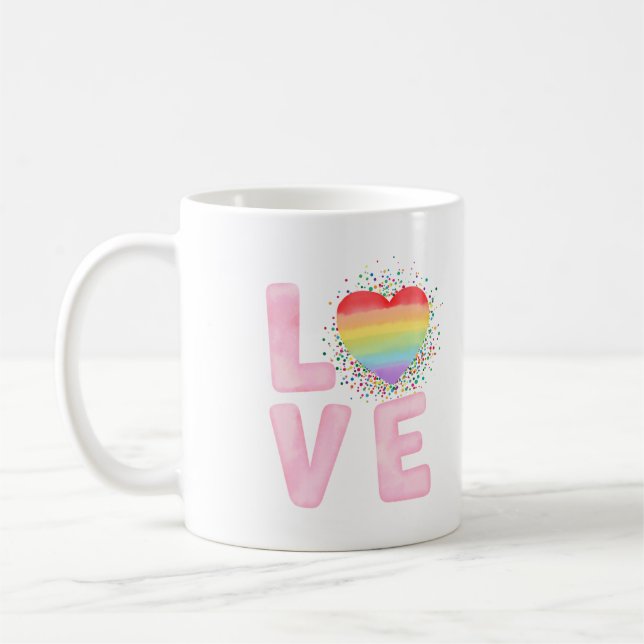 Happy Valentine's Day 2023 Idea For Her  Coffee Mug (Left)