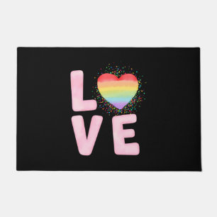 Happy Valentine's Day 2023 Idea For Her Doormat