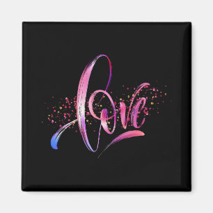 Happy Valentine's Day 2023 -Love Images Colourful  Magnet