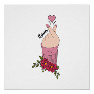 Happy Valentine's Day 2023 -Love Images Modern Poster