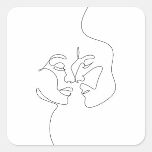 Happy Valentine's Day 2023 -Love Images Romance Square Sticker