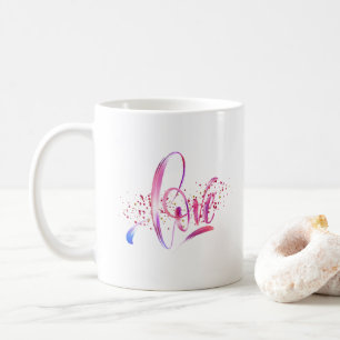 Happy Valentine's Day 2024 -Love Images Colourful  Coffee Mug