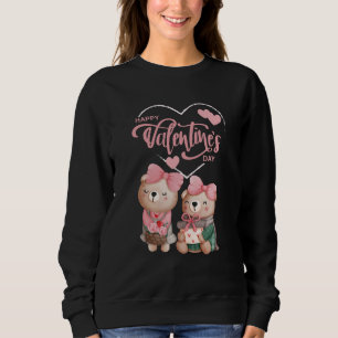 Happy Valentine's Day 2024 -Love Images Funny Sweatshirt