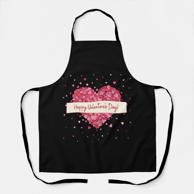 Happy Valentine's Day 2024 ,Love You My Sweetheart Apron (Front)