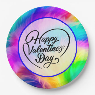 Happy Valentine's Day-23823 Paper Plate