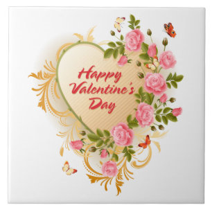 Happy Valentine's Day 2 Tile