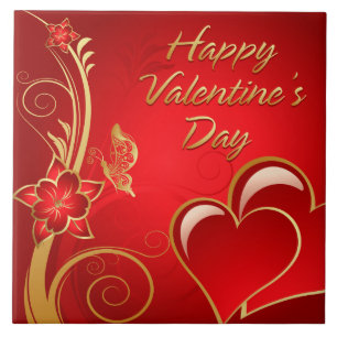 Happy Valentine's Day 3 Tile