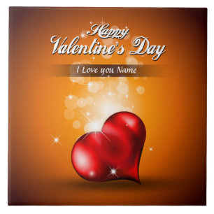 Happy Valentine's Day 4 Tile