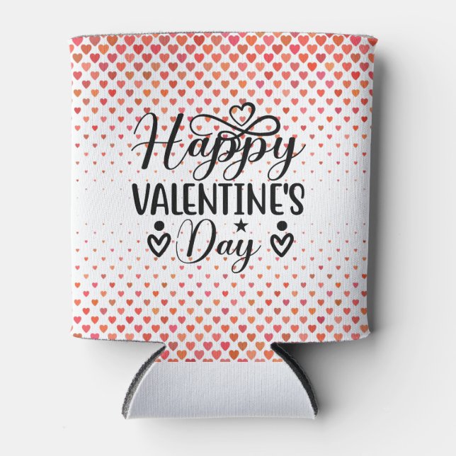 Happy Valentine's Day-53816 Can Cooler (Front)