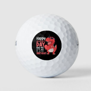 Happy Valentine's Day And Yes It's My Birthday Golf Balls