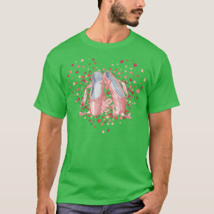 Happy Valentine's Day Ballet Lover Ballet Dancer M T-Shirt