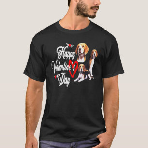 Happy Valentine's Day Beagle T-Shirt