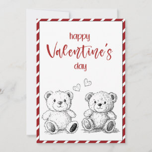Happy Valentine's Day – Bear Pair Card