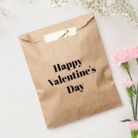 Happy Valentine's Day black modern typography