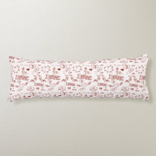 Happy Valentine's Day Body Cushion