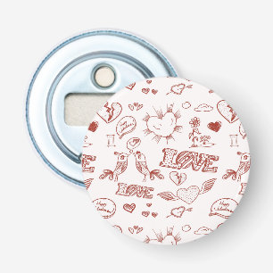 Happy Valentine's Day Bottle Opener