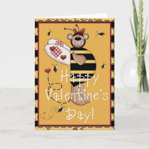 Happy Valentine's Day Bumble Bear Card d2