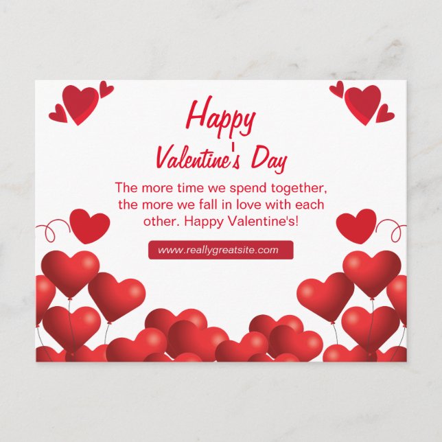 Happy Valentine's Day Card (Front)