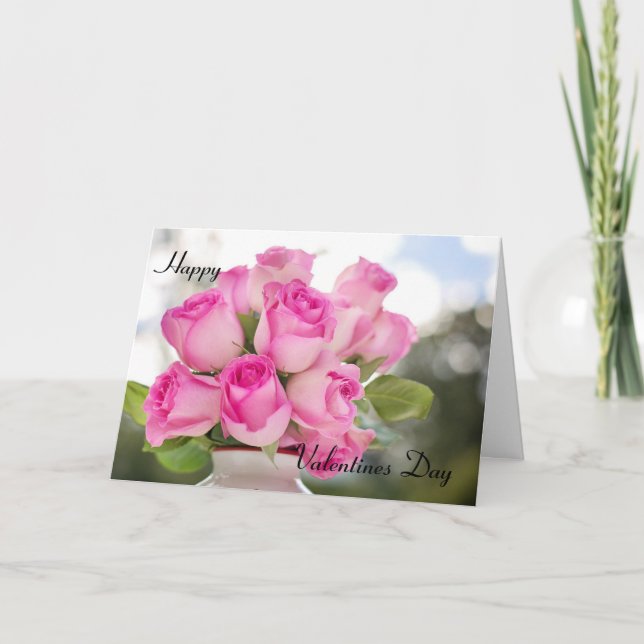 Happy Valentines Day Card (Front)