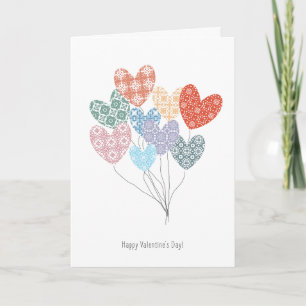 Happy Valentine's Day Card With yplusy Balloons!