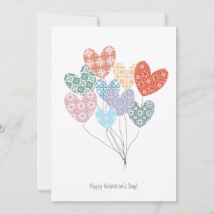 Happy Valentine's Day Card With yplusy Balloons!