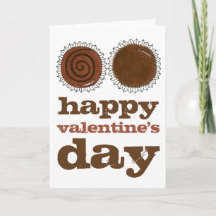 Happy Valentine's Day Chocolate Valentine Card