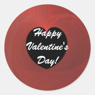 Happy Valentine's Day! Classic Round Sticker