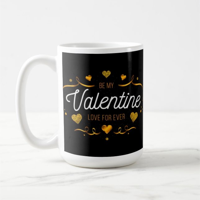 Happy Valentine's Day! Coffee Mug (Left)