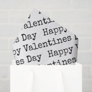 Happy Valentines Day Colourful Hearts Kids Love Tissue Paper