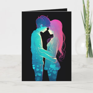 Happy Valentine's Day Couple Holiday Card