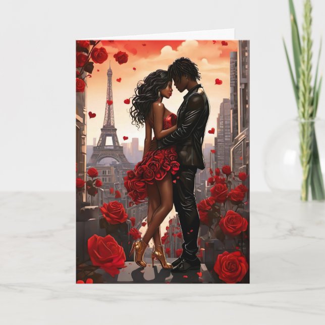 Happy Valentine's Day Couple Holiday Card (Front)