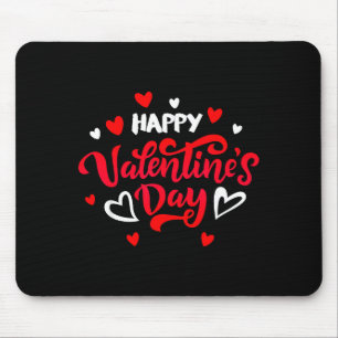 Happy Valentine's Day Couples Date Valentine Love  Mouse Mat