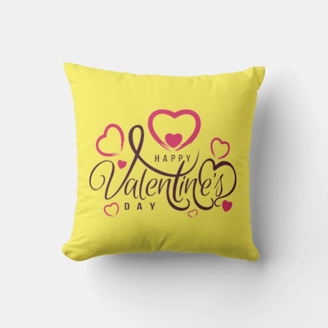 Happy Valentine's Day! Cushion (Front)