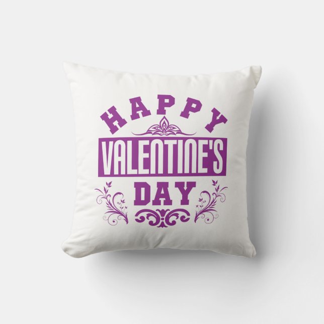 Happy valentine's Day Cushion (Front)