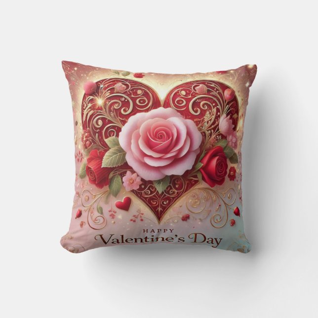 Happy Valentine's day Cushion (Front)