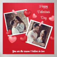Happy Valentine's Day Custom Photo and Text