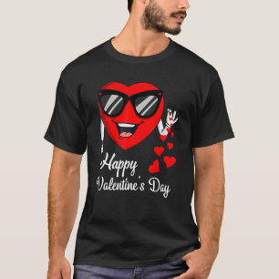 Happy Valentines Day Cute Heart Bae Funny Salting  T-Shirt