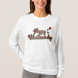 Happy Valentine's day cute retro T-Shirt