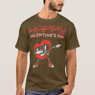 Happy Valentines Day Dab Heart Gamer Valentine Boy T-Shirt