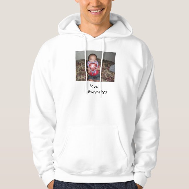 Happy Valentines Day, Daddy Hoodie (Front)