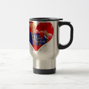 happy valentines day donald trump travel mug