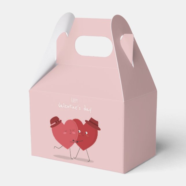 Happy Valentines Day  Favour Box (Front Side)