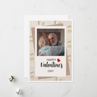 Happy Valentine's Day filled with the sweet scent  Holiday Card