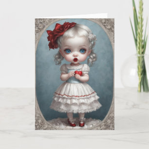 Happy Valentines Day -Folded Greeting Card